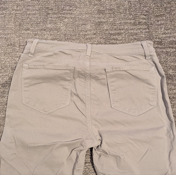 J Brand Khaki Strecth Capris - Picture 4 of 12